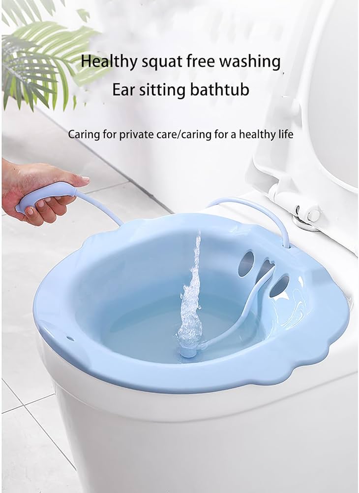 Postpartum yoni sitz bath basin- Suitable for women hygiene