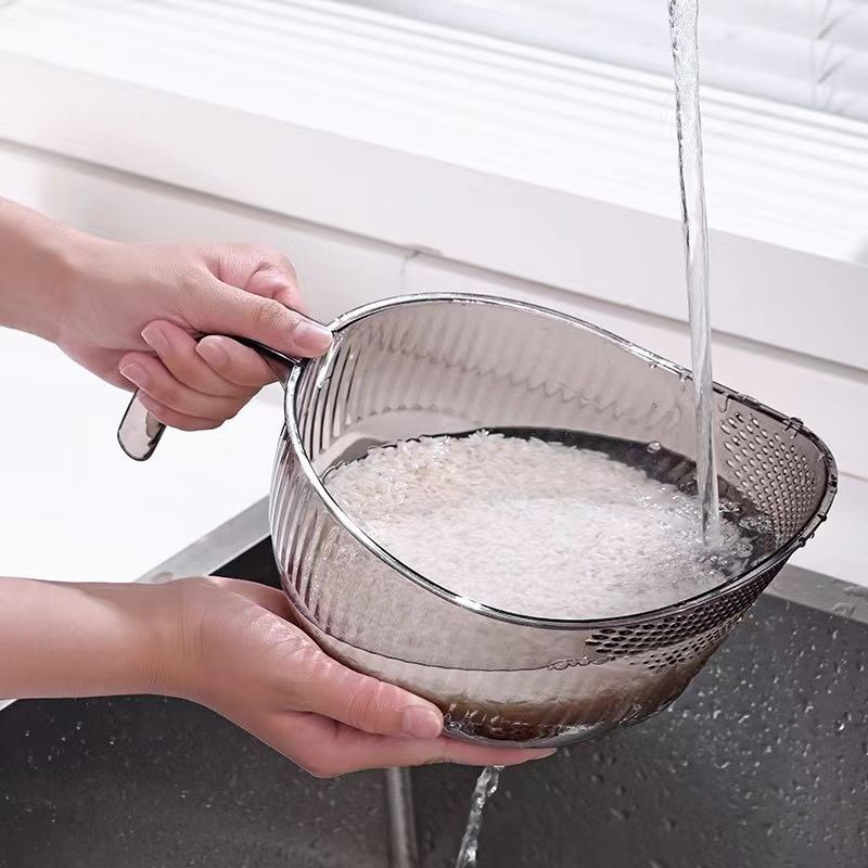 Rice And Vegetable Drainer Rice Cleaner Rice Washing Bowl/ Colander