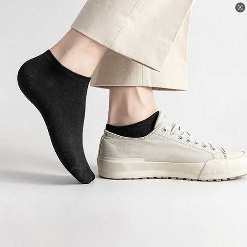 Unisex Comfy Ankle Socks Bundle Athletic- Black