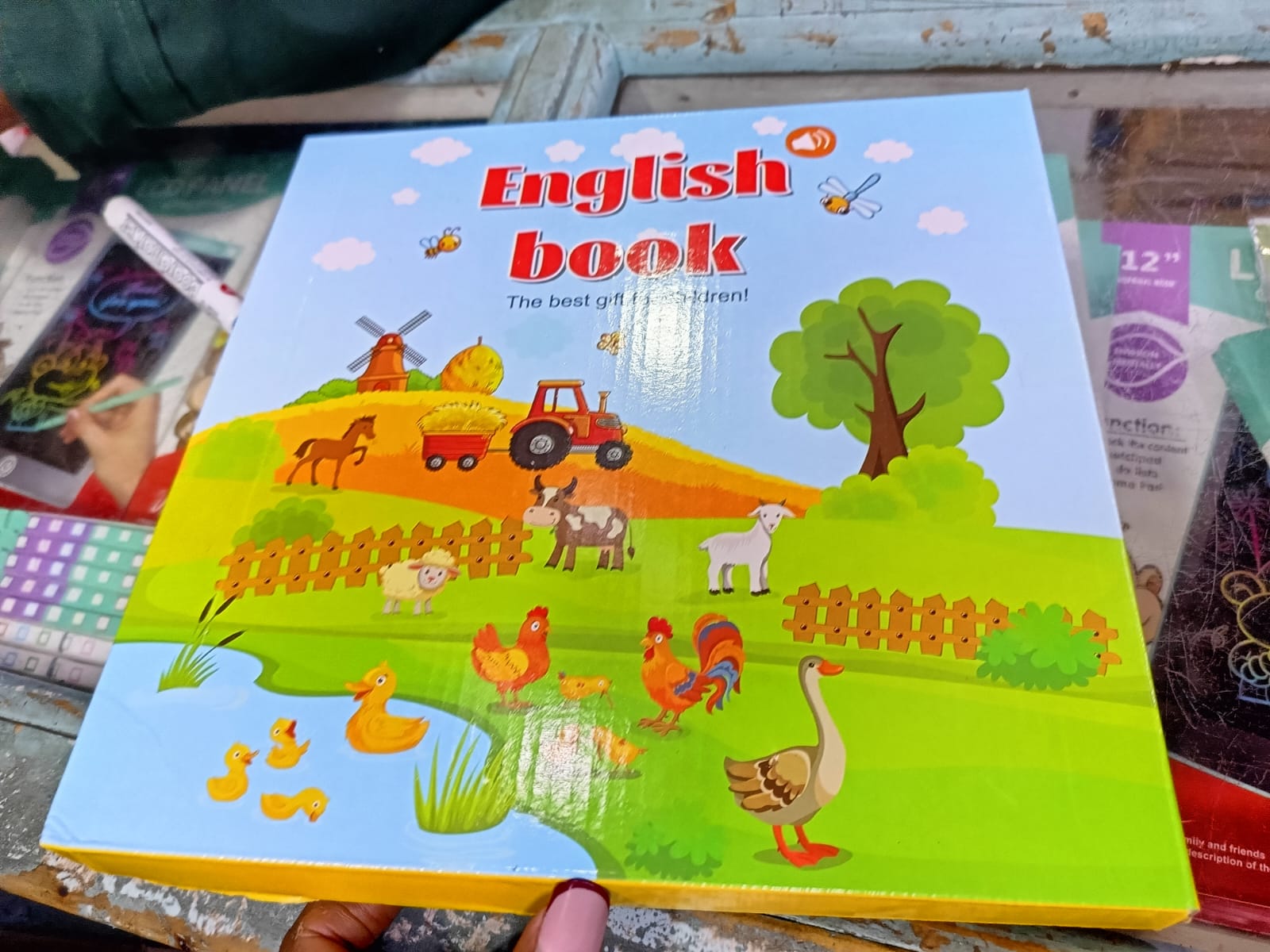 Audio Early childhood English Words Sound book, listen, learn read for Kids intelligence