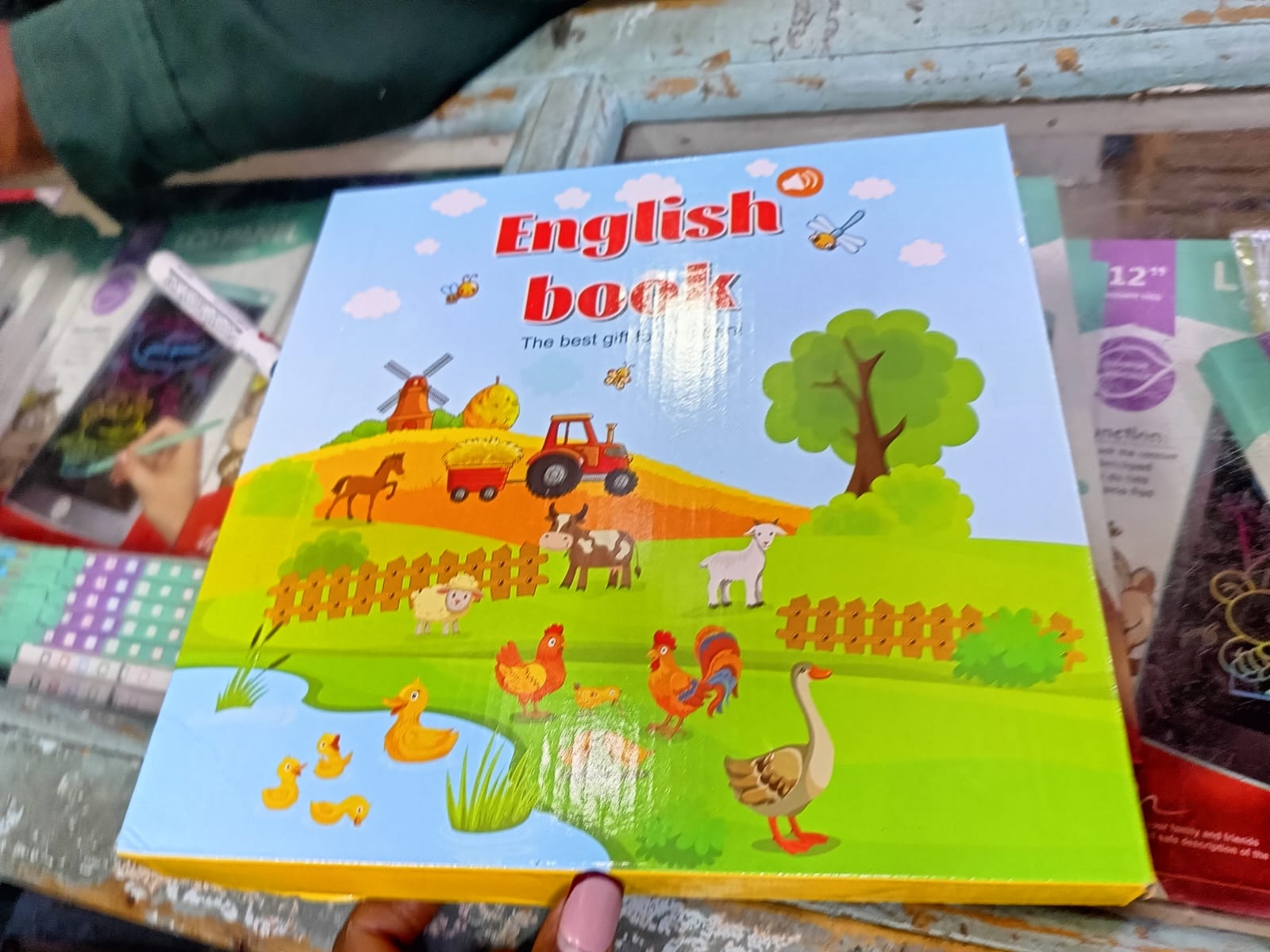Audio Early childhood English Words Sound book, listen, learn read for Kids intelligence