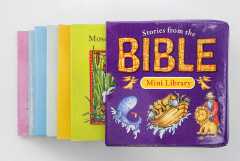 6pcs Stories from the Bible for Kids- Mini Library