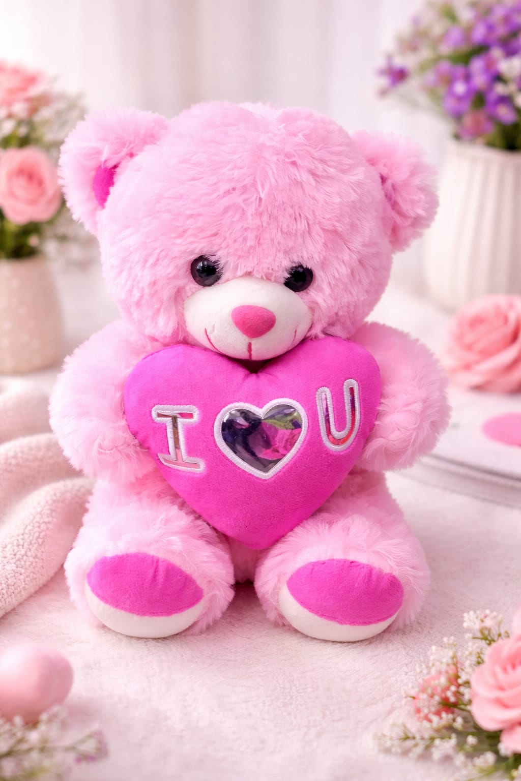 Cuddling Teddy Bear  Gift for Girls - 30cm