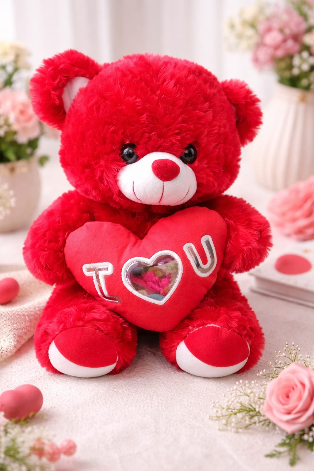 Cuddling Teddy Bear  Gift for Girls - 30cm