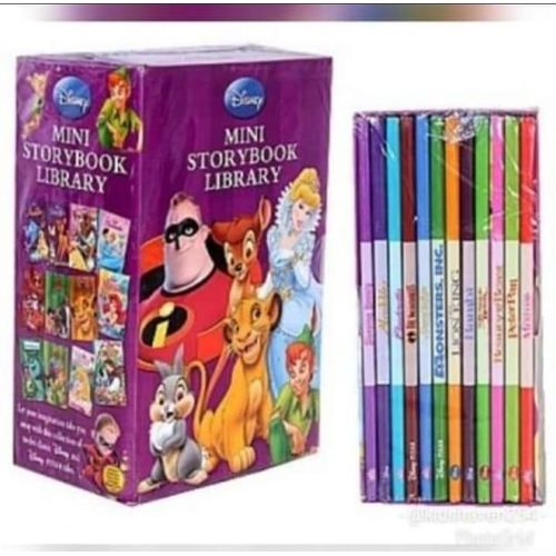 12pcs Carton Mini Story Books Library – A Magical Reading Adventure For Kids