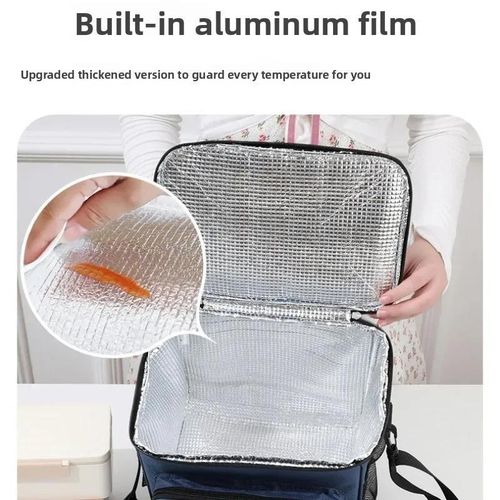 Large Portable Insulated Lunch Bag