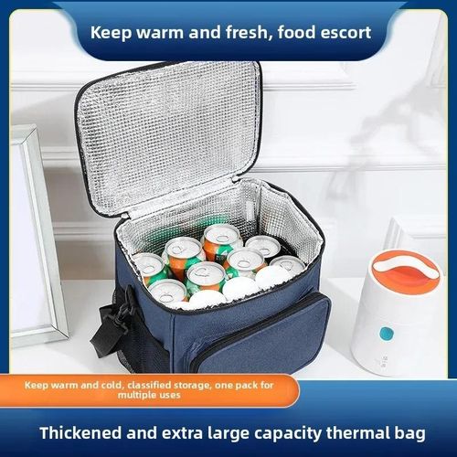 Large Portable Insulated Lunch Bag