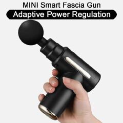 Massage Gun Deep Tissue – Portable Massager Gun with 6 Speeds – Muscle Massage Gun Hand Held Massager for Shoulder Body Back Relaxation – Muscle Percussion Massaging Handheld Muscle-Gun