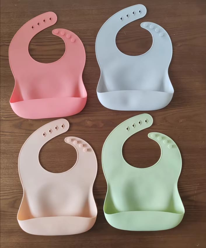 Silicone Bib silicone baby bib silicone baby feeder