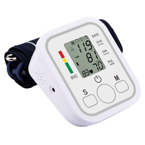 Blood pressure monitor Machine- Digital BP Monitor Machine Portable Digital Blood Pressure Monitor Arm Blood Pressure Monitor with Voice-