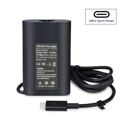 DELL 65W USB Type C Laptop Adapter Charger For Dell Latitude
