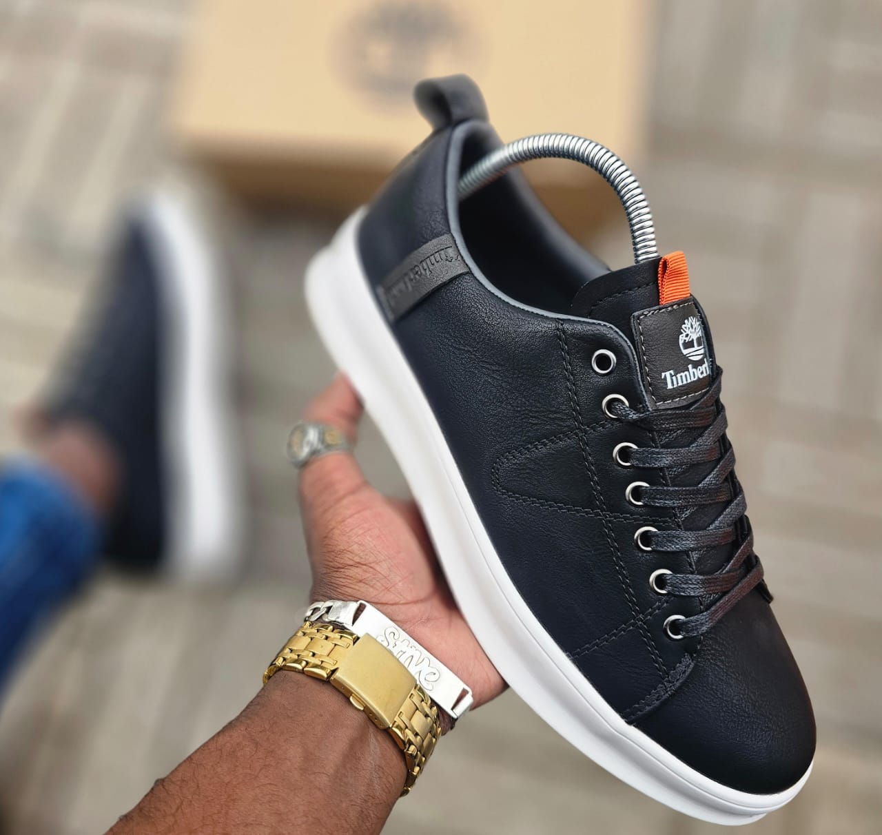Timberland Casual  Classic Mens and Womens Shoes, Unisex Comfortable Lace Up Sneakers Fashionable Unisex Shoes Low Cut Sneakers Girls and Boys Sports Shoes Sizes (40-45)