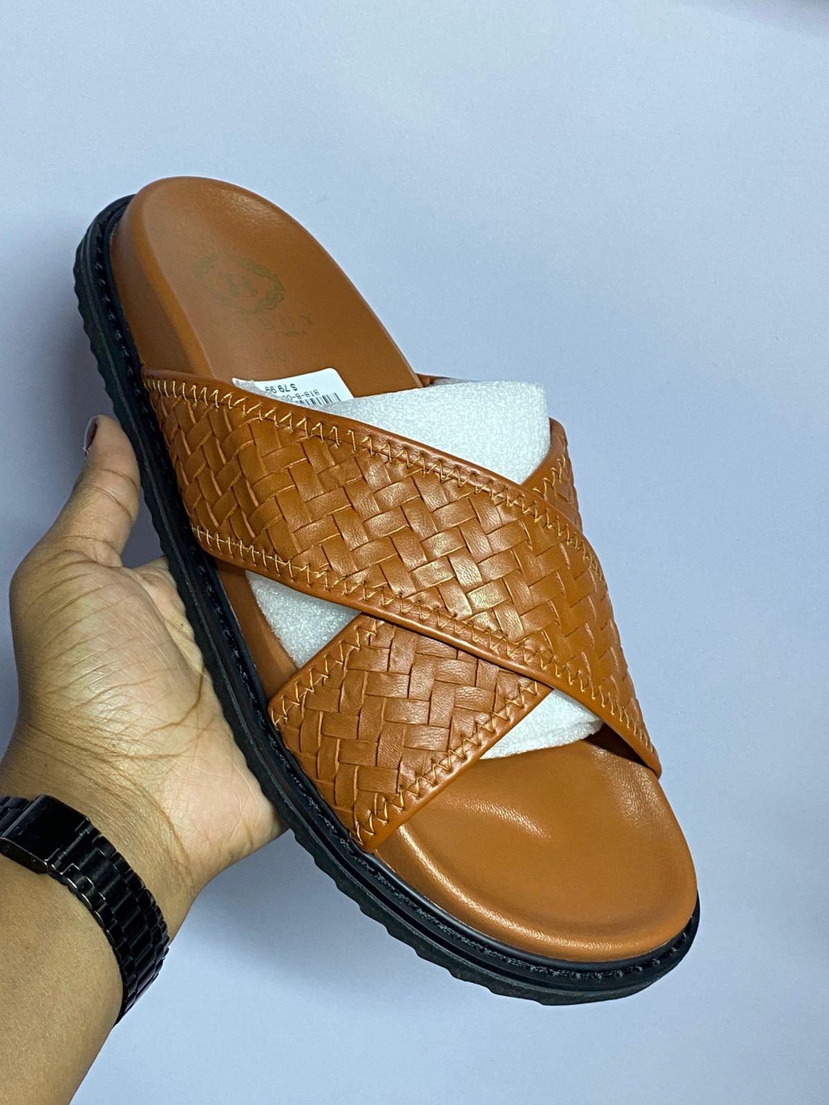 Classic Botbuy Sandals Men's Summer Slides Opens Rubber Sole New Sandals and Slippers Men's Sandals Adult Beach Open Shoes Non-slip Open-toe Sandals