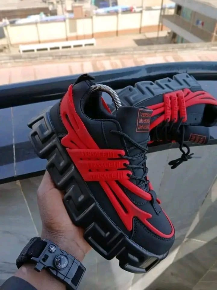 Limited Offer Versace Paris Unisex Men and Women  Latest Generic Trending  Sneaker Shoe