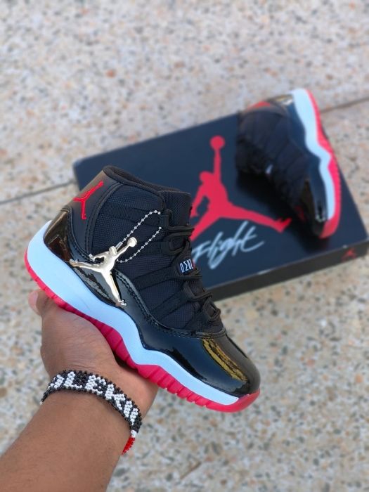 KIDS Air Jordan 11 Retro Unisex Quality Sneakers Girls and Boys Sports Shoes Sizes 25-36