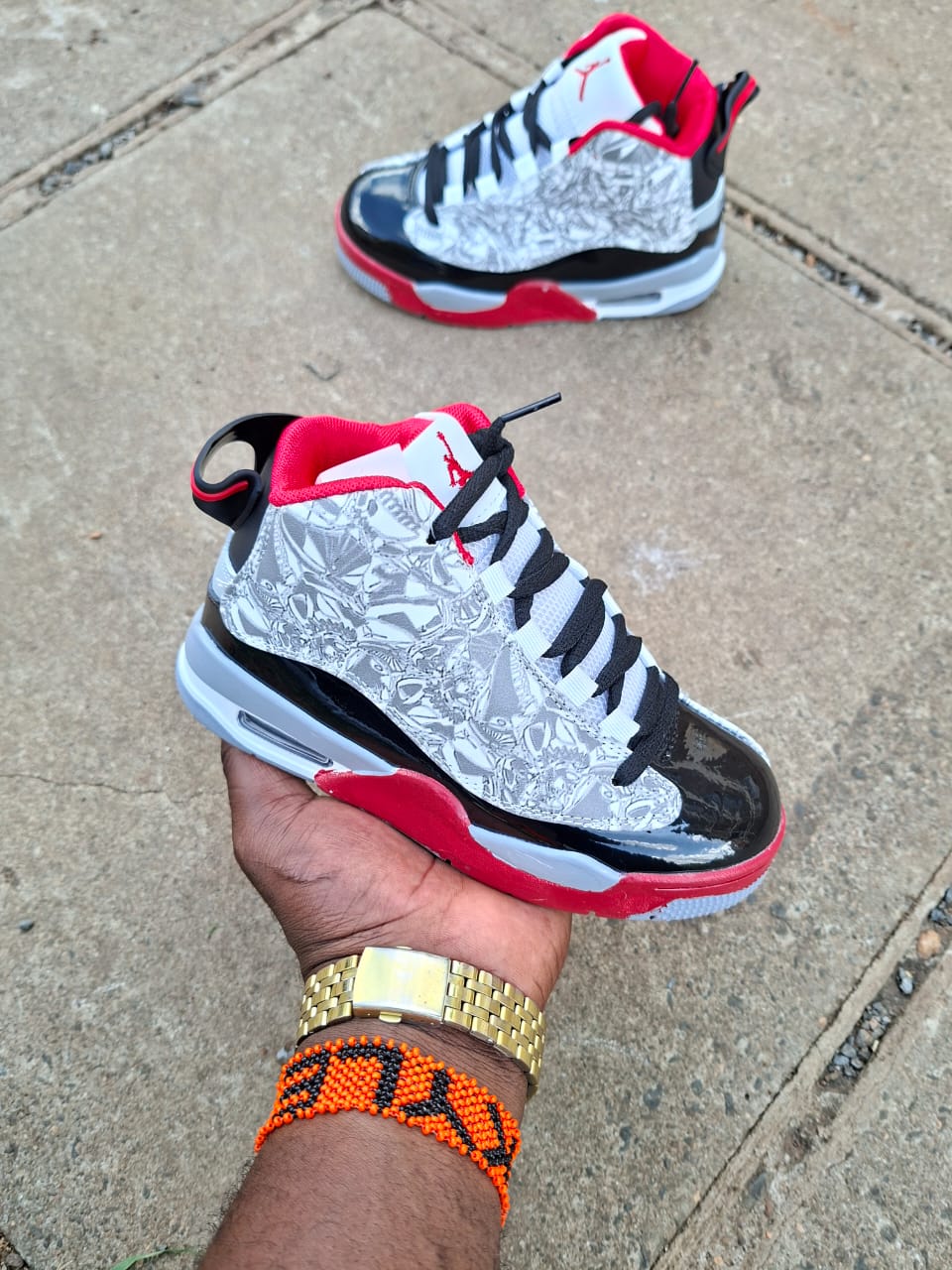 KIDS Air Jordan Dub Zero  'Cool Grey' Quality Sneakers Girls and Boys Sports Shoes Sizes 31-36