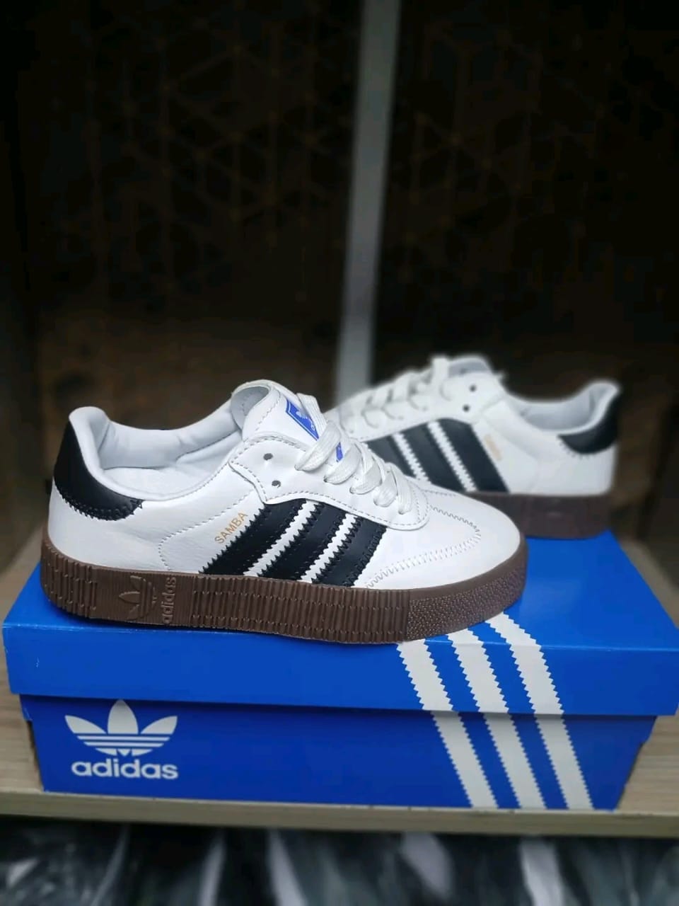 KIDS Adidas samba Double sole Quality Sneakers Girls and Boys Sports Generic  Shoes Sizes 25-36