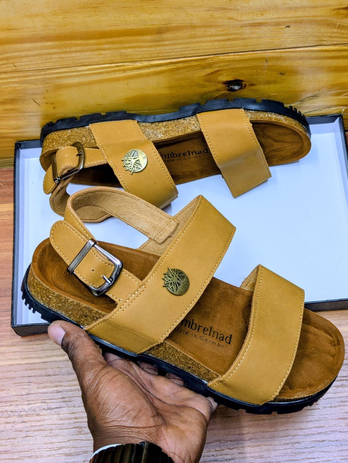 [KILIMALL SPECIAL OFFERS] Open Sandals Men's Summer Slides Opens Rubber Sole New Sandals and Slippers Men's Sandals Adult Beach Open Shoes Non-slip Open-toe Sandals Sizes 39-44