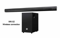 CLEARANCE OFFER WK wireless connectivity soundbar spear system fm/bt/usb