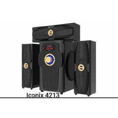 CLEARANCE OFFER Iconix BASS HomeTheatre SubWoofer Sounds/BT/USB/FM
