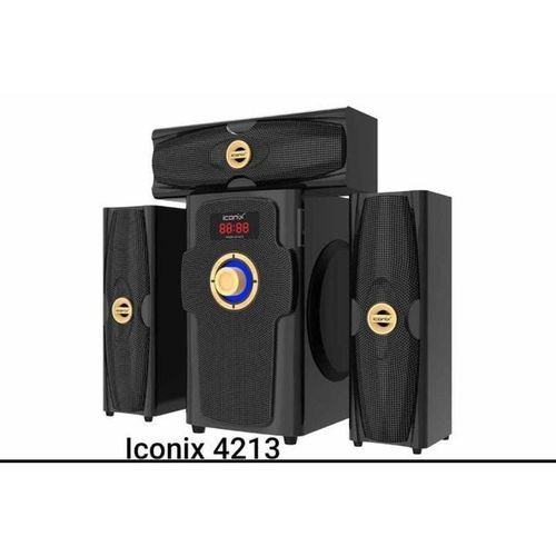 CLEARANCE OFFER Iconix BASS HomeTheatre SubWoofer Sounds/BT/USB/FM