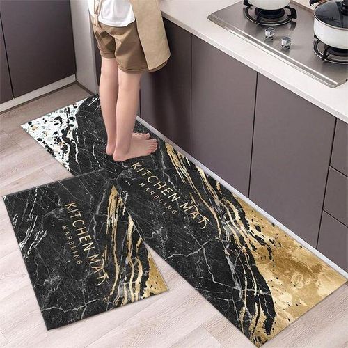 CLEARANCE OFFER 2 Pcs Kitchen Anti-Slip Floor Mats Anti Fatigue Mat