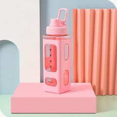 CLEARANCE OFFER 700ml Sports Water Bottle Outdoor Travel Portable Leakproof