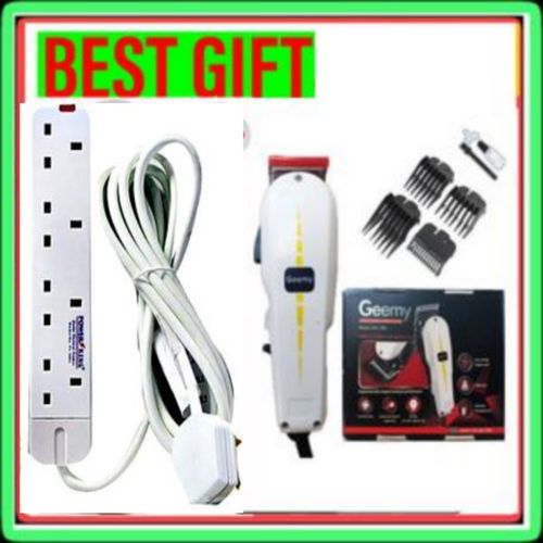 CLEARANCE OFFER Power King >Extension Power Cable // 4 Way With A Fuse + Shaving Machine - Kinyozi / SPA