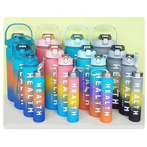CLEARANCE OFFER 4 In 1 Combo Motivational Water Bottle