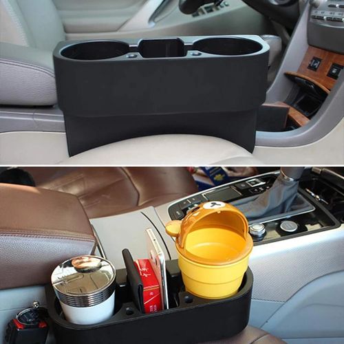 CLEARANCE OFFER Universal Car Cup Holder And Mobile Phone Holder Multifunctional Centre Console Drink Holder And Seat Organiser