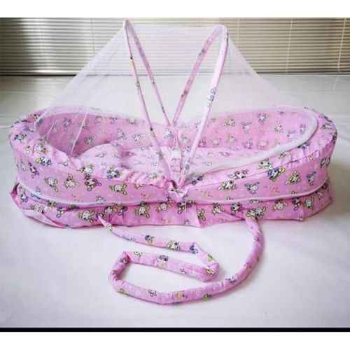 CLEARANCE OFFER Portable Foldable Baby Sleeping Nest Cot Mosquito Net