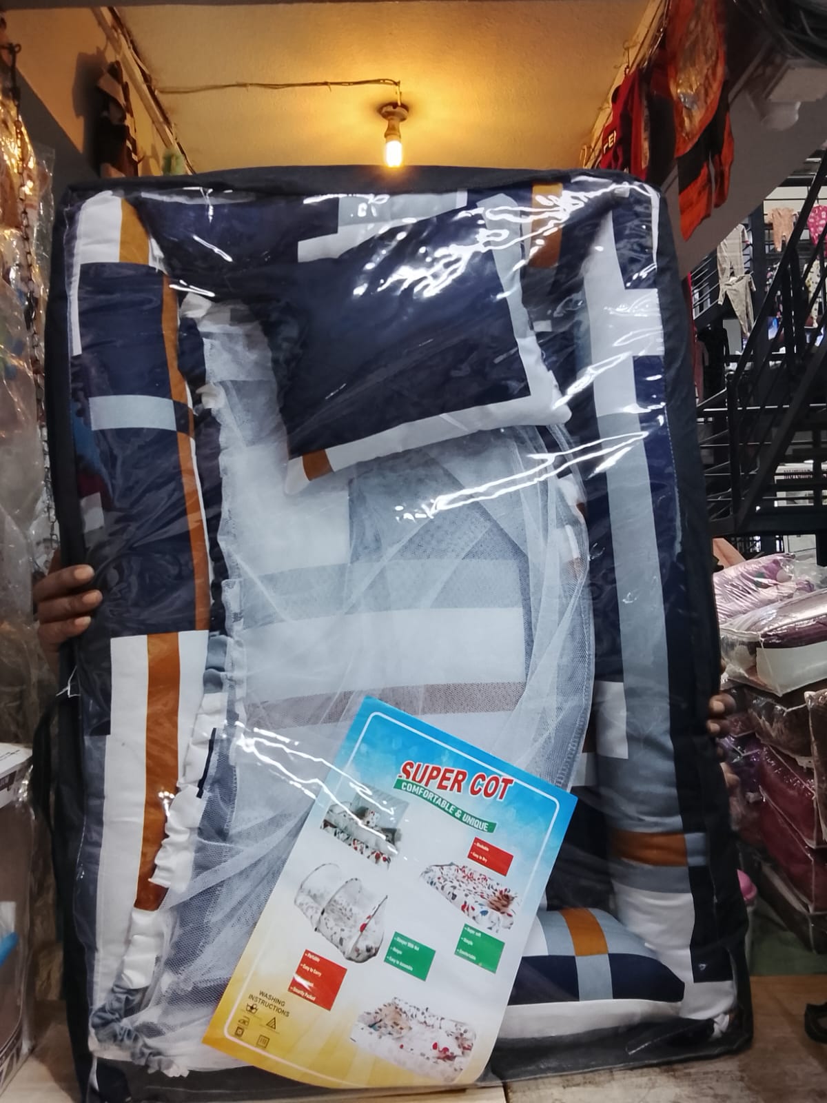 CLEARANCE OFFER New Fashion Portable Baby Co-sleeper With Mosquito Net