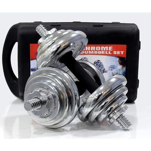 CLEARANCE OFFER 20kg Chrome Dumbbell Set