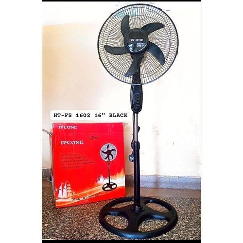CLEARANCE OFFER IPCONE Fan 18 Inch Floor Standing Fan - Height,Tilting Angle Adjustment