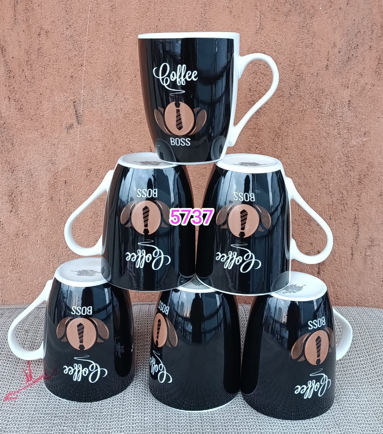 CLEARANCE OFFER Ceramic Elegant Mugs/Cups For Tea/Coffee-Set(6pcs)