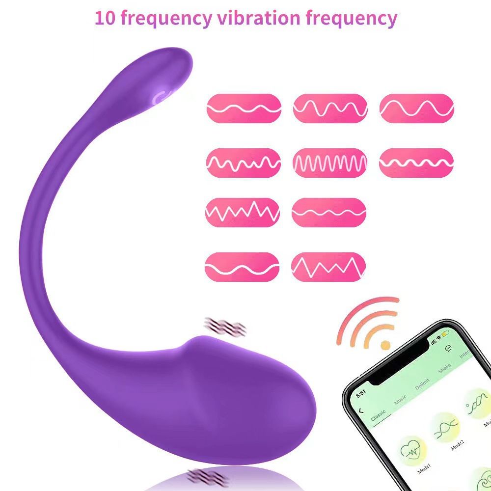 APP wireless tadpole remote control vibrator for women Sex Toys wearing vibration massage masturbator G-spot silent shock adult sexual climax toy vibrating clitoris backyard stimulation masturbator - image 4