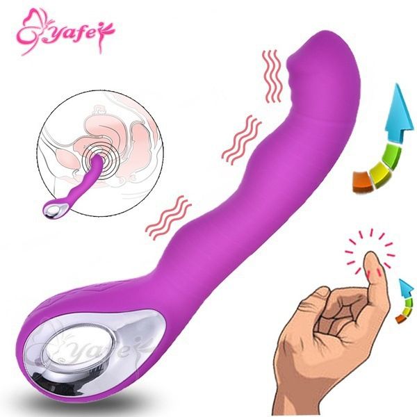 Double G-point Women's Vibration Clitoral stimulation Massage Stick Female masturbator Adult Toys & Games USB Rechargeable Sex Toys