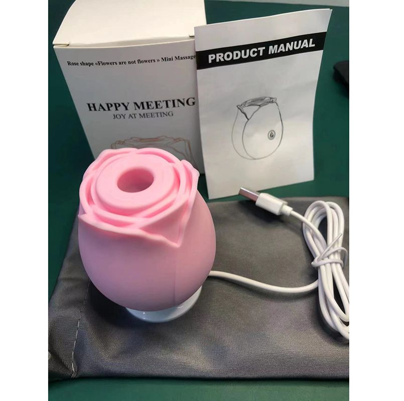 HOT SALE Rose Sex Toy For Ladies Sex Products For Women Sucking Vibration Female Licking Massage Masturbation  sex toys adult gift