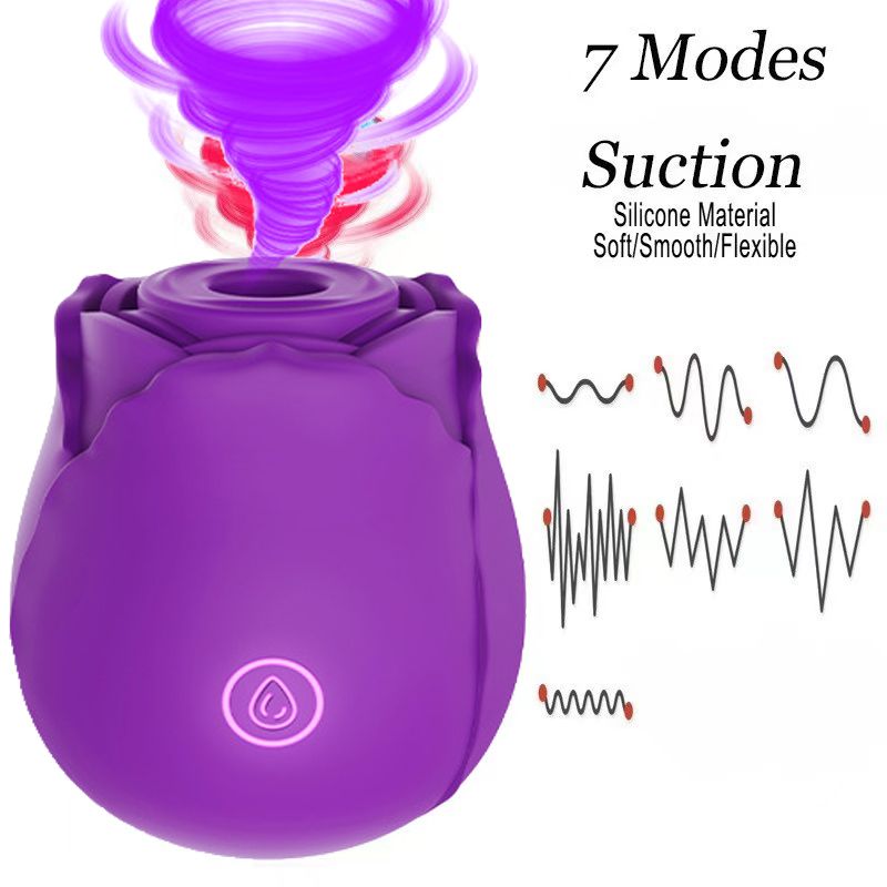 HOT SALE Rose Sex Toy For Ladies Sex Products For Women Sucking Vibration Female Licking Massage Masturbation sex toys adult gift - image 16