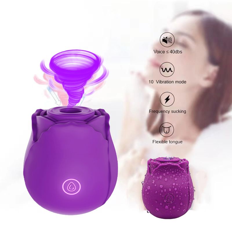 HOT SALE Rose Sex Toy For Ladies Sex Products For Women Sucking Vibration Female Licking Massage Masturbation sex toys adult gift - image 17