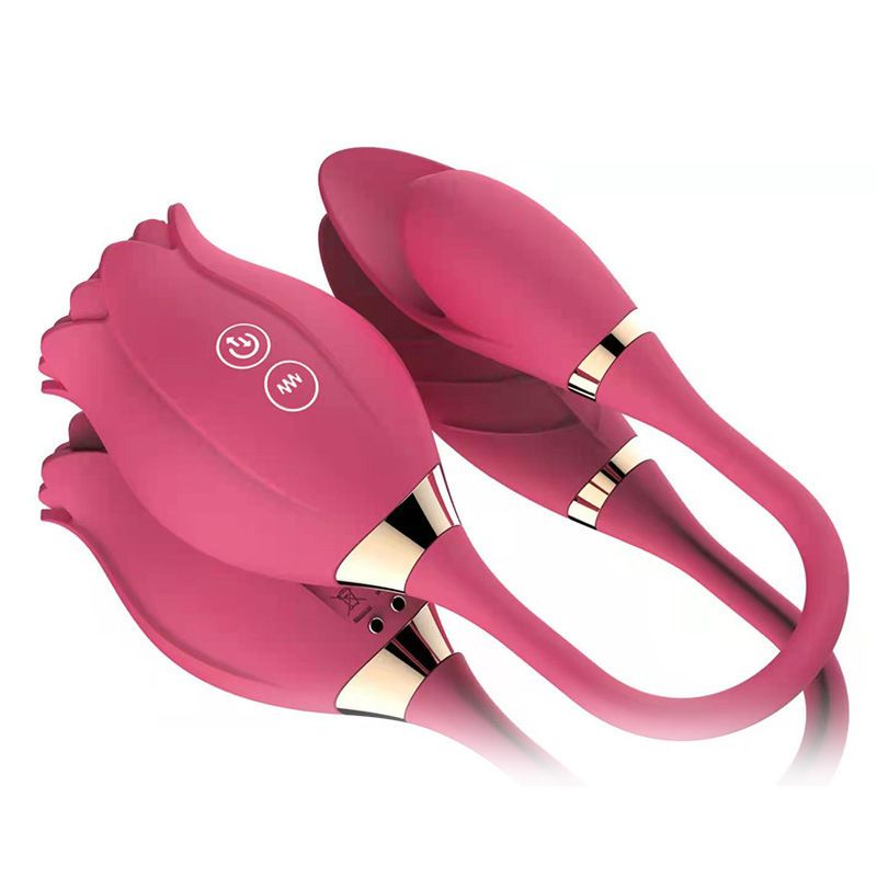 HOT SALE Rose Sex Toy For Ladies Sex Products For Women Sucking Vibration Female Licking Massage Masturbation sex toys adult gift