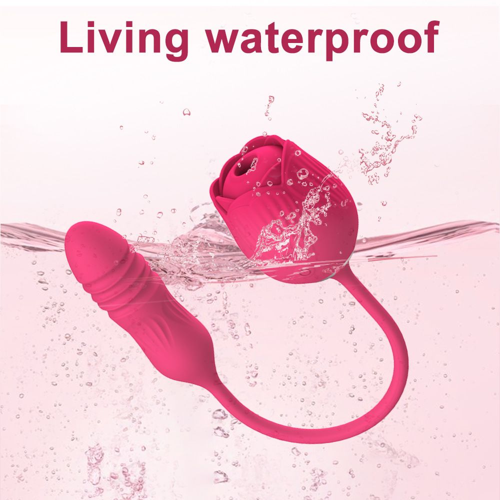 HOT SALE Rose Sex Toy For Ladies Sex Products For Women Sucking Vibration Female Licking Massage Masturbation sex toys adult gift #hua man ting2