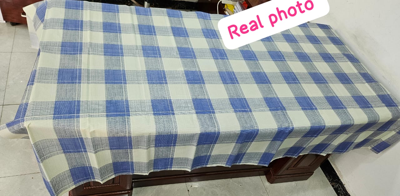 [ EXPERIENCE LUXURY FOR LESS!!!] 2Pcs Classy Very Quality Water proof Table cloth size 137x183cm at Best Price