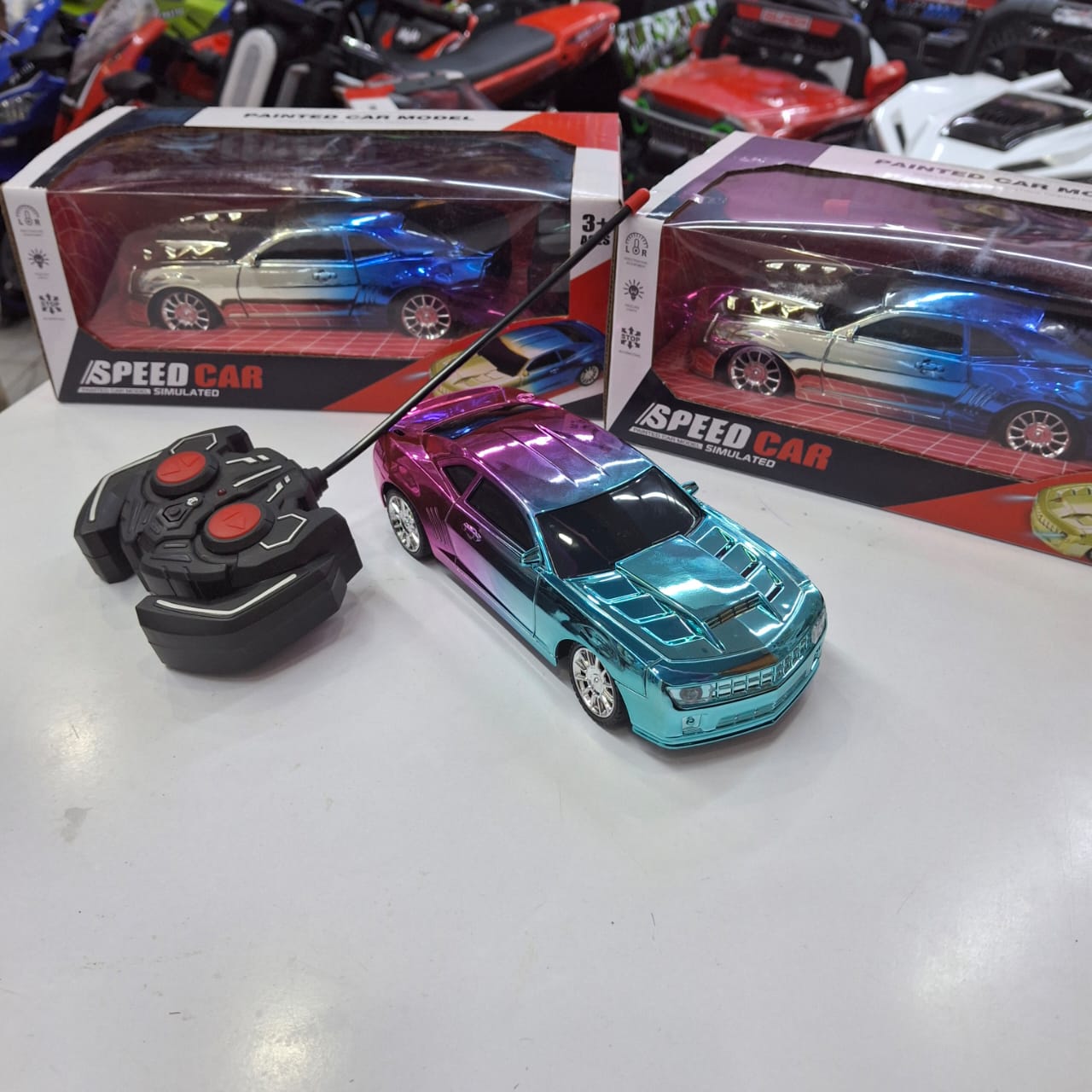 [🔥SPECIAL LIMITED OFFER🔥 🥑🌽ONLY AT KILIMALL !!! ] 1Pc Brand New Very Quality Durable Kids Speed Racing Car With a Remote Control at Best Price