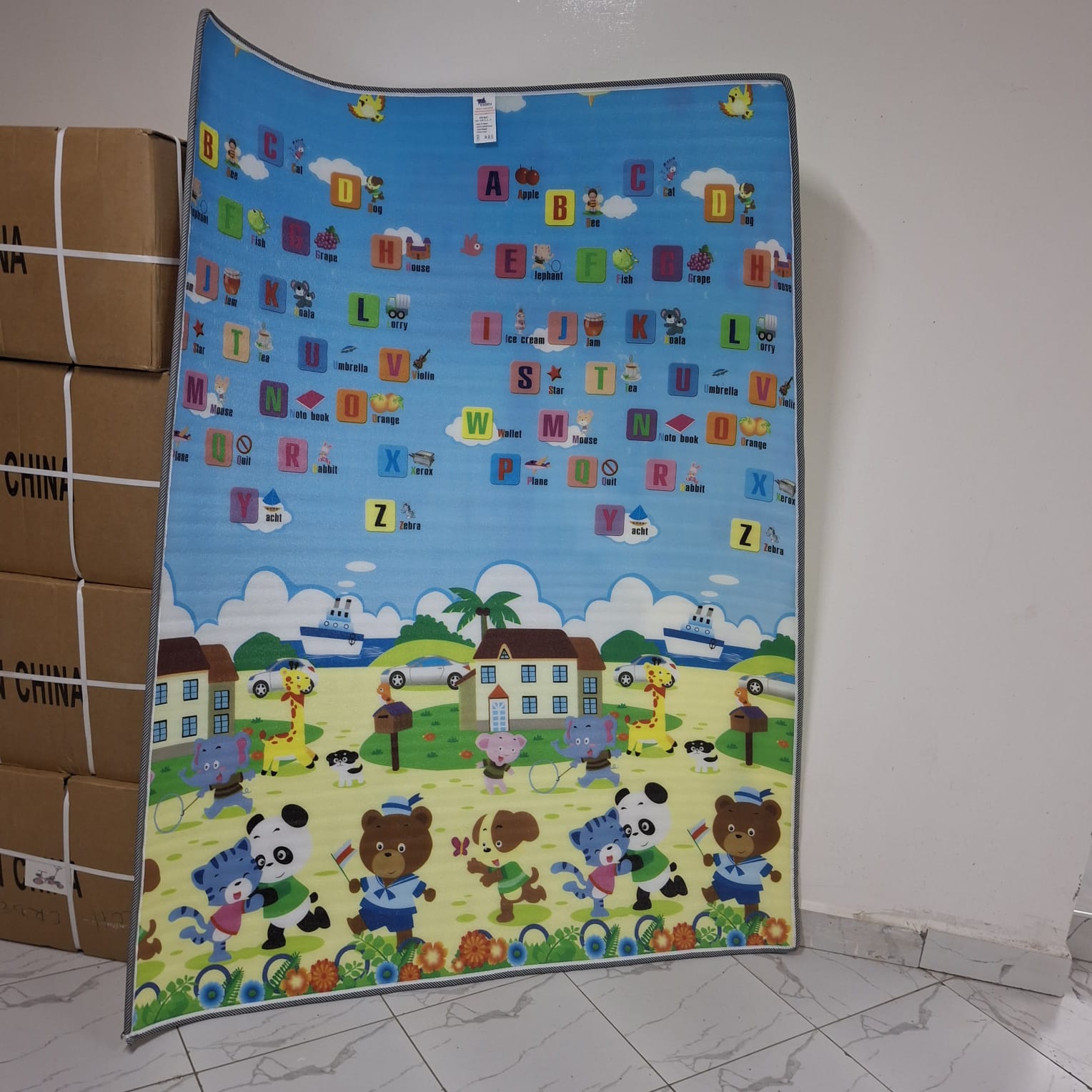 [ MAKES IT EASY AND SAVES COSTS 🤩🤩✨ !!! ]  [ 6 x 4ft ] 1Pc Brand New Very Quality  Play mats/ crawling mats  at Best Price