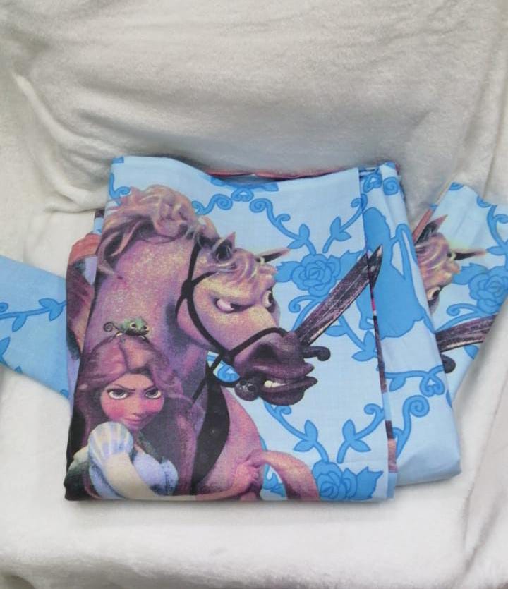 [🔥💰 BEST OFFER 💰🔥 🥑🌽ONLY AT KILIMALL !!! ] [ 4 x 6 ] 4Pcs Classy Very Quality Durable & Stylish Cartoon themed bedsheets ( 2 bedsheets &   2  pillow cases ) at Best Price
