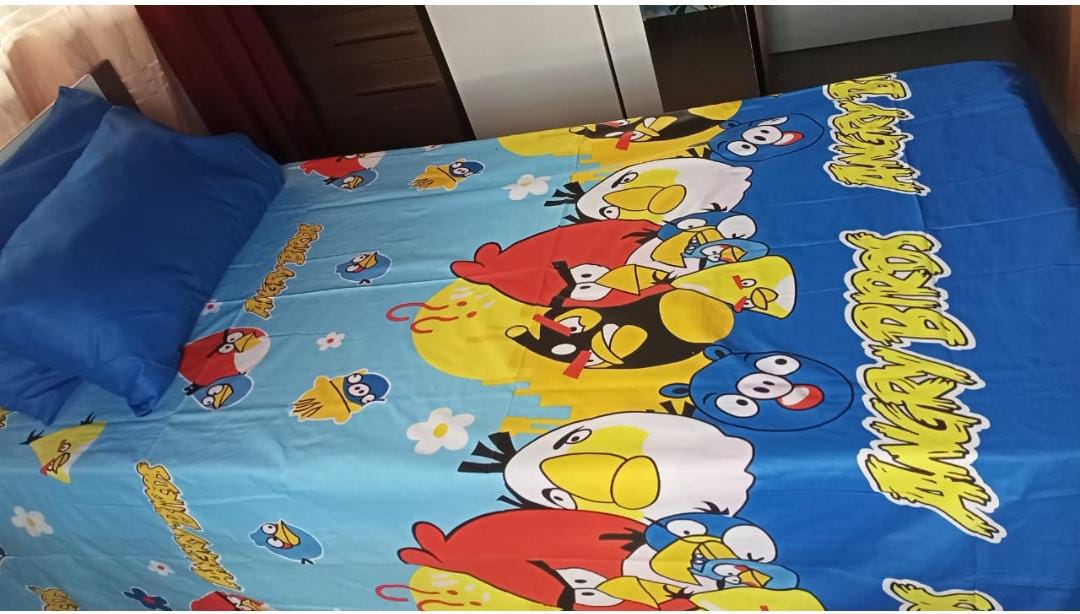 [🔥🛒 VALUE OFFER 🛒🔥 🥑🌽ONLY AT KILIMALL !!! ] [ 4 x 6 ] 4Pcs Classy Very Quality Durable & Stylish Cartoon themed bedsheets ( 2 bedsheets &   2  pillow cases ) at Best Price