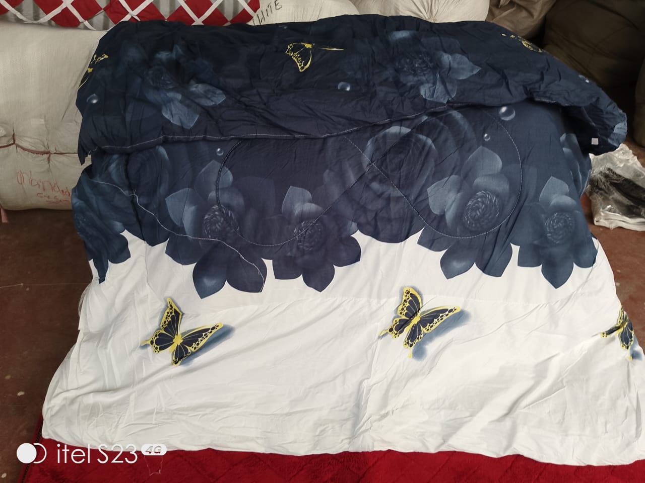 [🔥🔴 FINAL OFFER 🔴+ ADDED OFFERS🔥 🥑🌽ONLY AT KILIMALL !!! ]  [ 6 x 6 ] New Arrival Classy Very Quality Durable & Comfortable Unbinded duvets  With 1 bedsheet & 2 pillow cases )