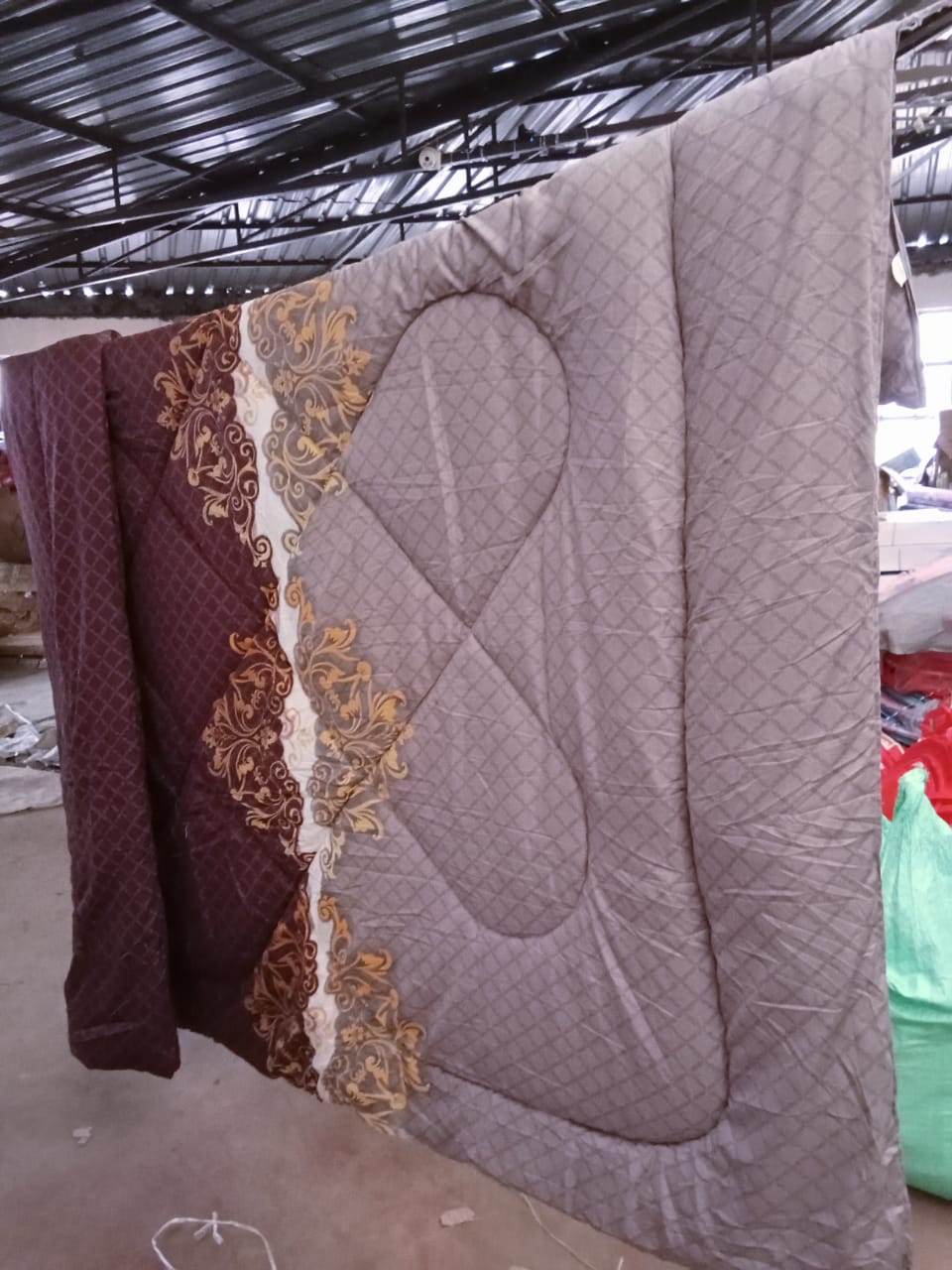 [🟡 REGULAR OFFER 🟡+ ADDED OFFERS🔥 🥑🌽ONLY AT KILIMALL !!! ]  [ 6 x 6 ] New Arrival Classy Very Quality Durable & Comfortable Unbinded duvets  With 1 bedsheet & 2 pillow cases )