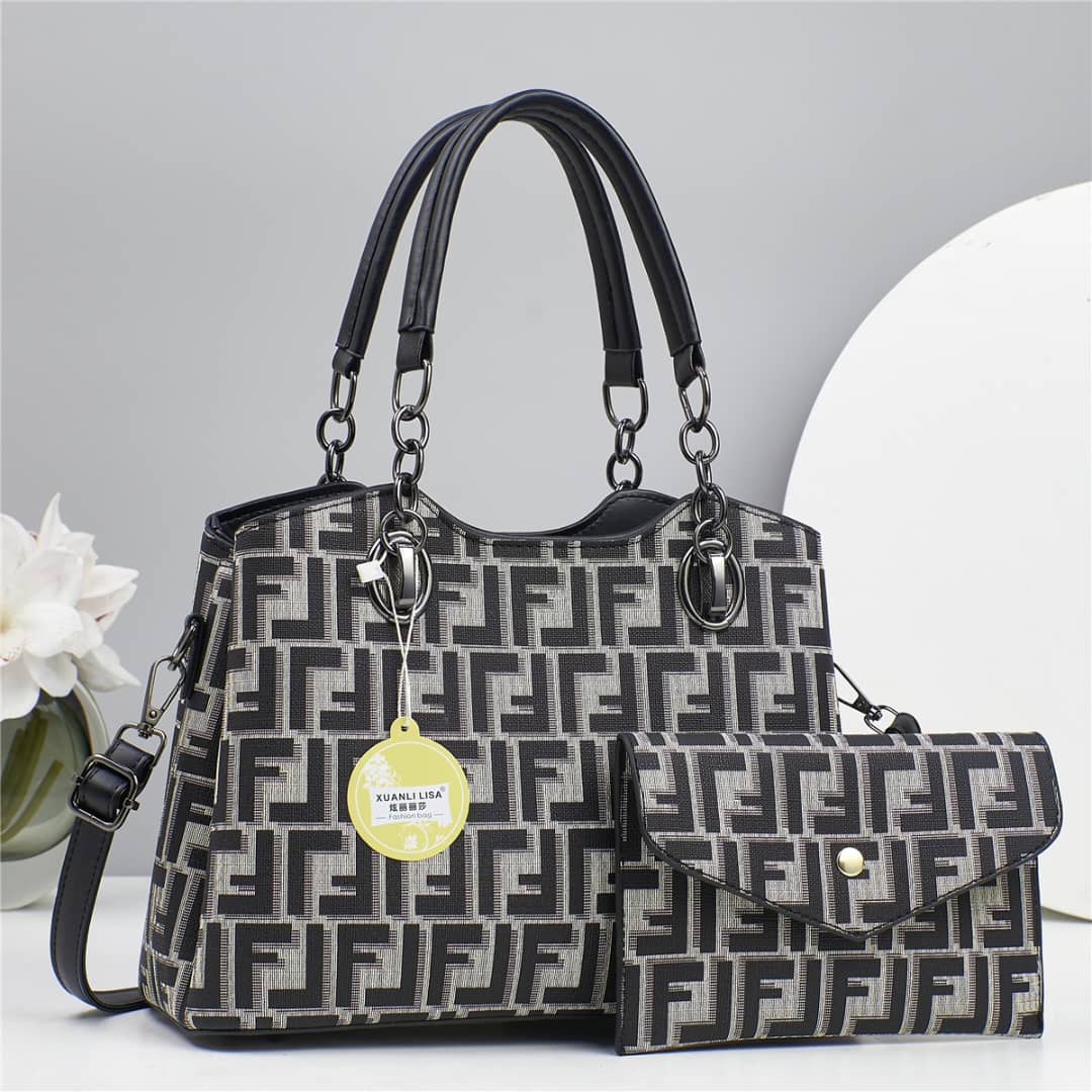 [ SHOP SMART AND SAVE BIG AT AN AMAZING OFFER PRICE 🤩🤩✨ !!! 2 in 1 New Arrival High Quality Stylish and Luxurious Comfortable Ladies Handbag ..Designed With Durability and Functionality ✔👌